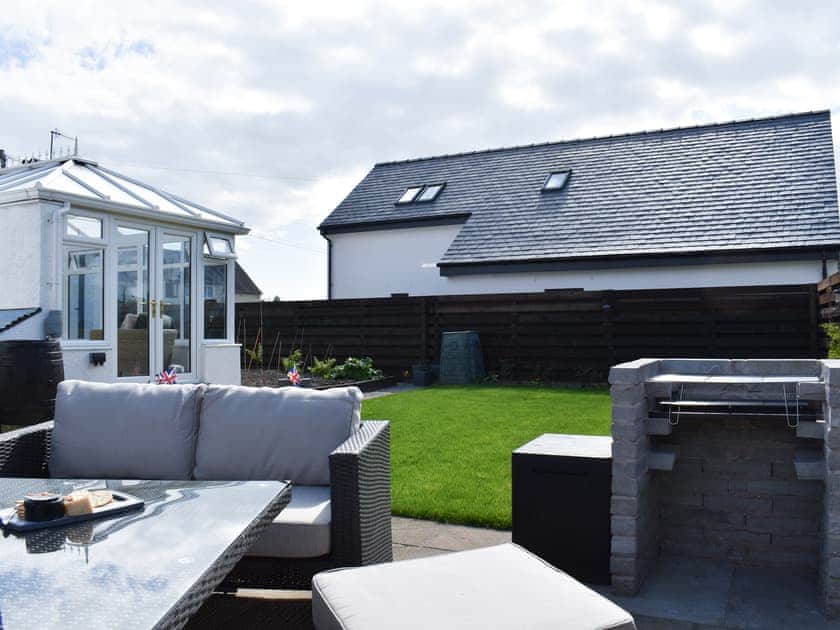 Patio | Hillview, Millness, near Crooklands