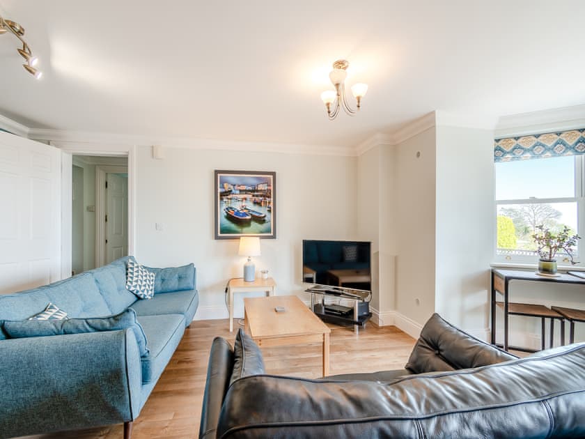 Living area | Bryn Y Mor Apartment, Tenby