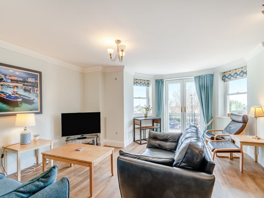 Living area | Bryn Y Mor Apartment, Tenby