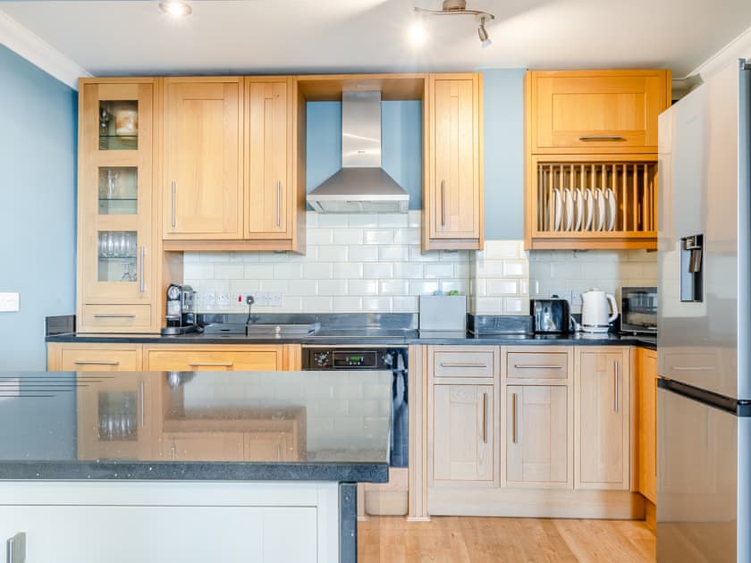 Kitchen area | Bryn Y Mor Apartment, Tenby