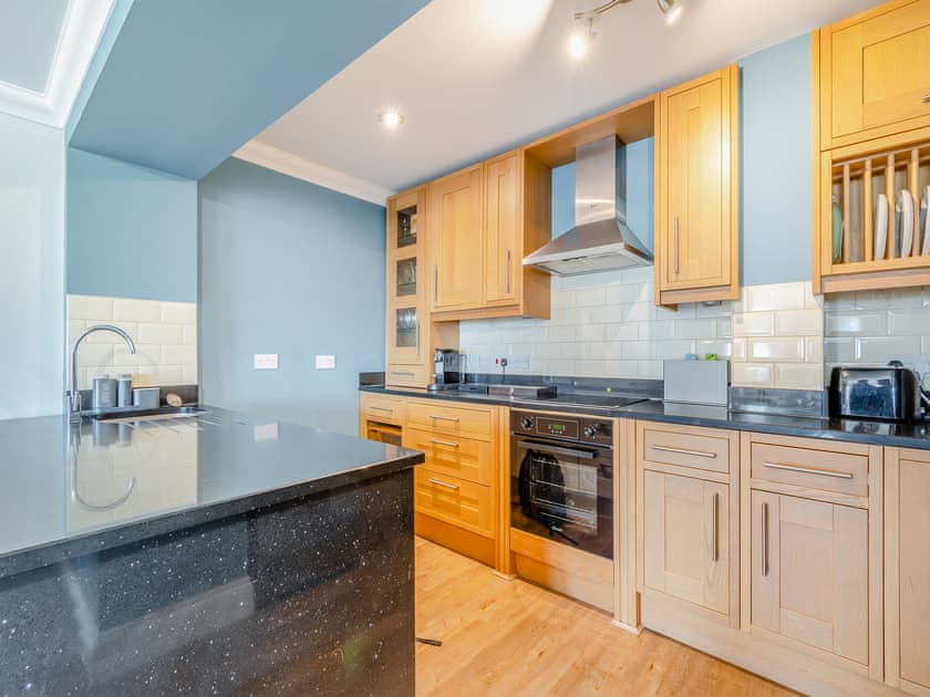 Kitchen area | Bryn Y Mor Apartment, Tenby