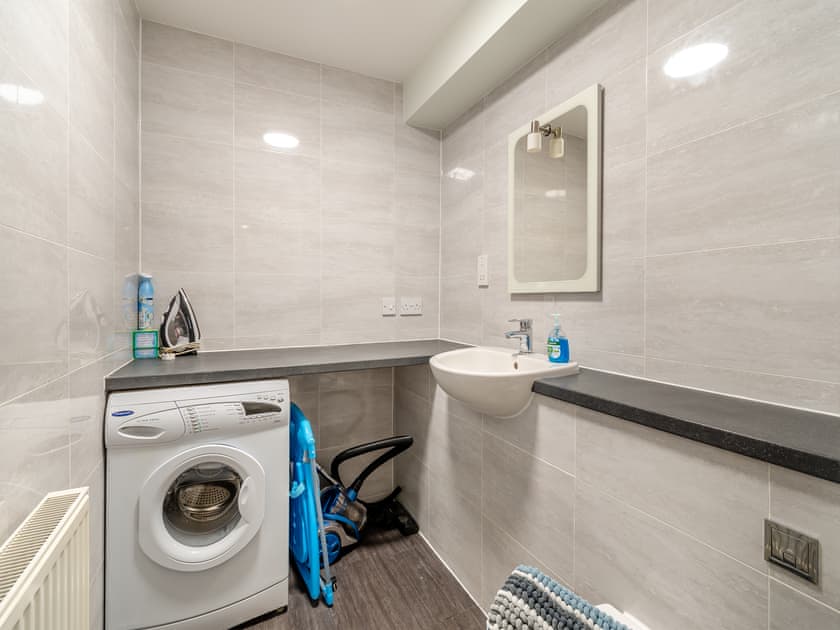 Utility room | Bryn Y Mor Apartment, Tenby