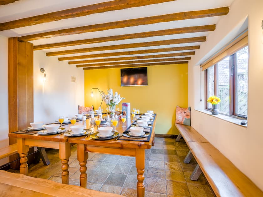 Dining room | The Big Old Dairy, Weston-super-Mare