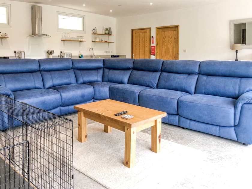 Living area | Larchwood Lodge - Acre Luxury Lodges, Stanner, near Kington