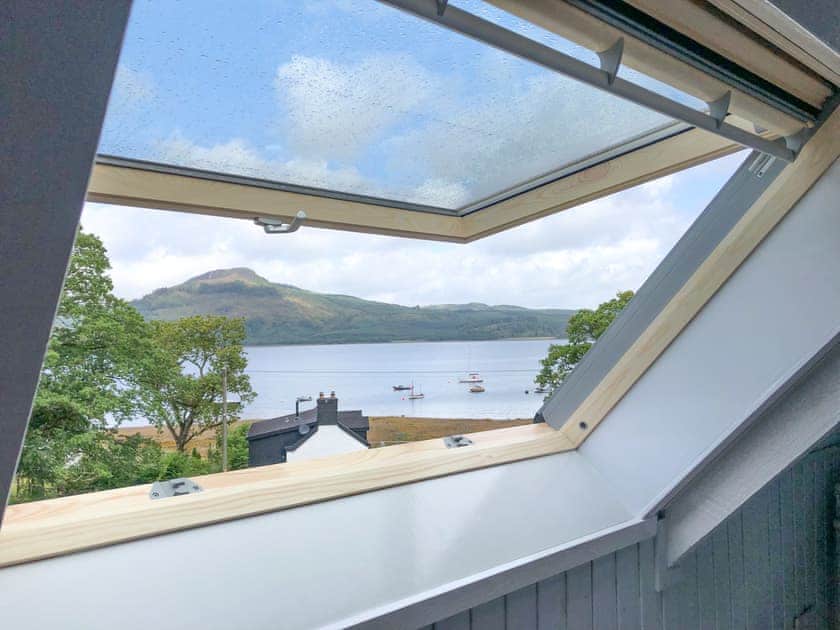View from double bedroom | The Moorings, Newton