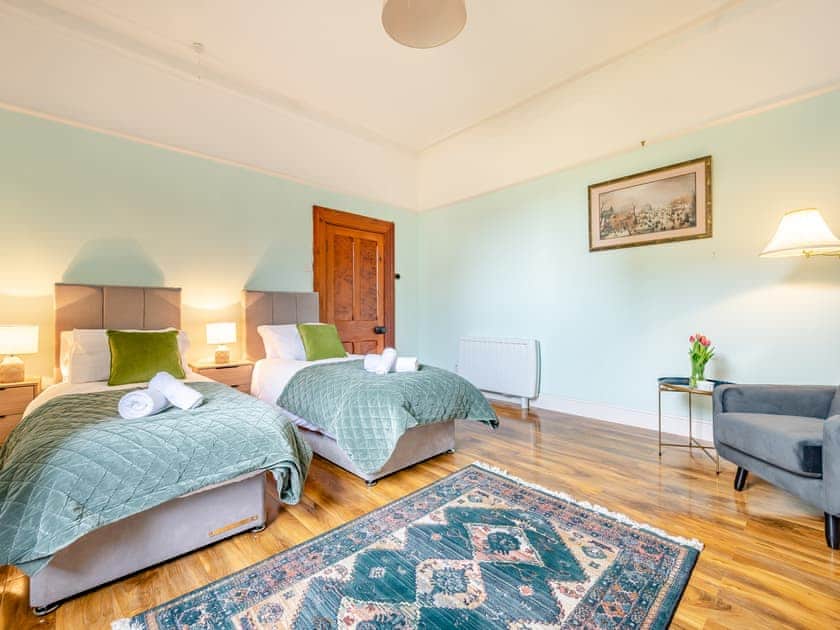 Twin bedroom | The Beach House at Whinthwaite, Seascale