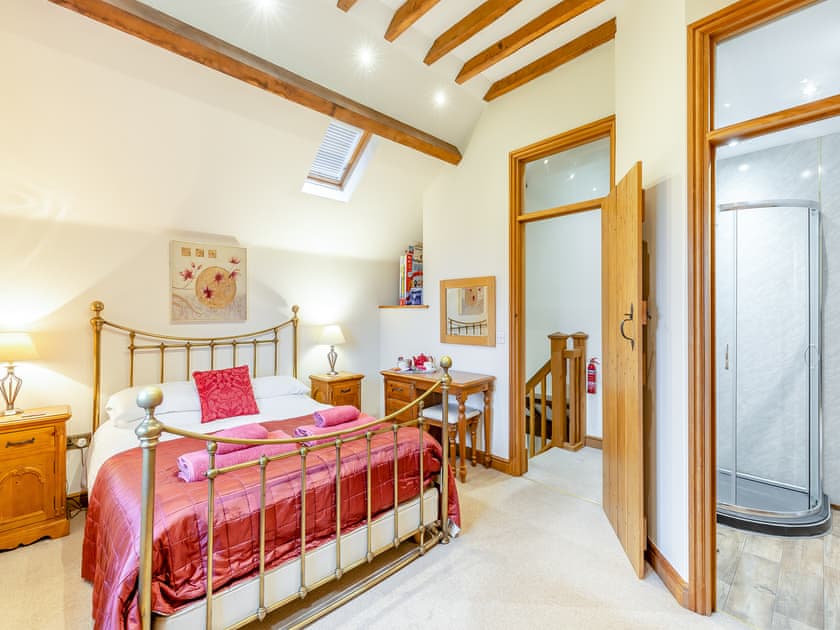 Double bedroom | The Lodge - Little Allaston Farm, Lydney