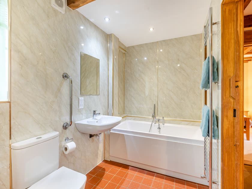 Bathroom | The Lodge - Little Allaston Farm, Lydney