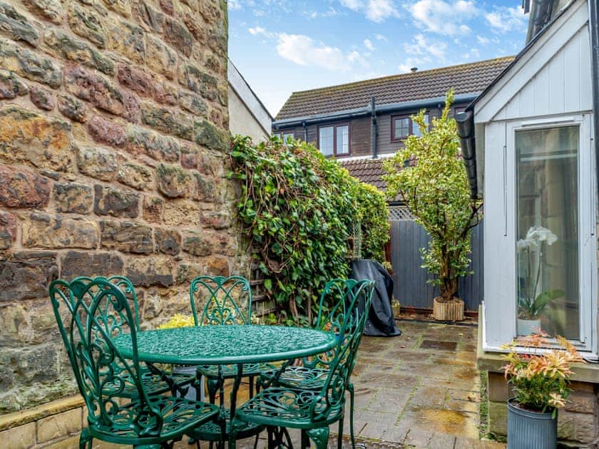 Patio | Jasmine Cottage, Almouth, near Alnwick