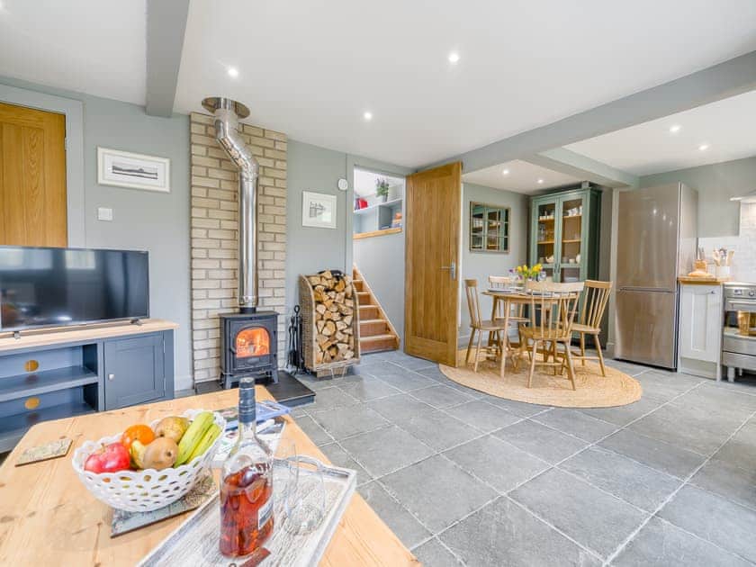 Open plan living space | Blackside Cottage, Sorn