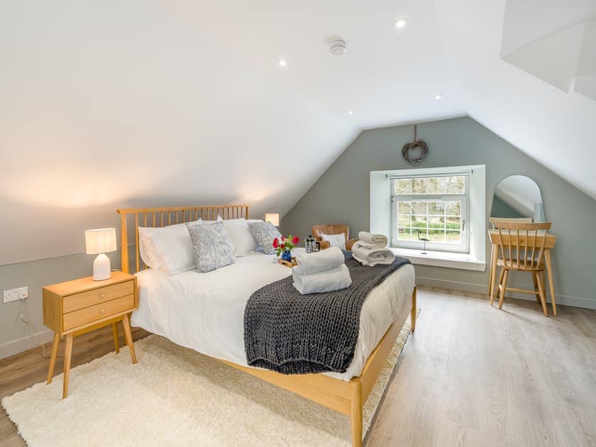 Double bedroom | Blackside Cottage, Sorn