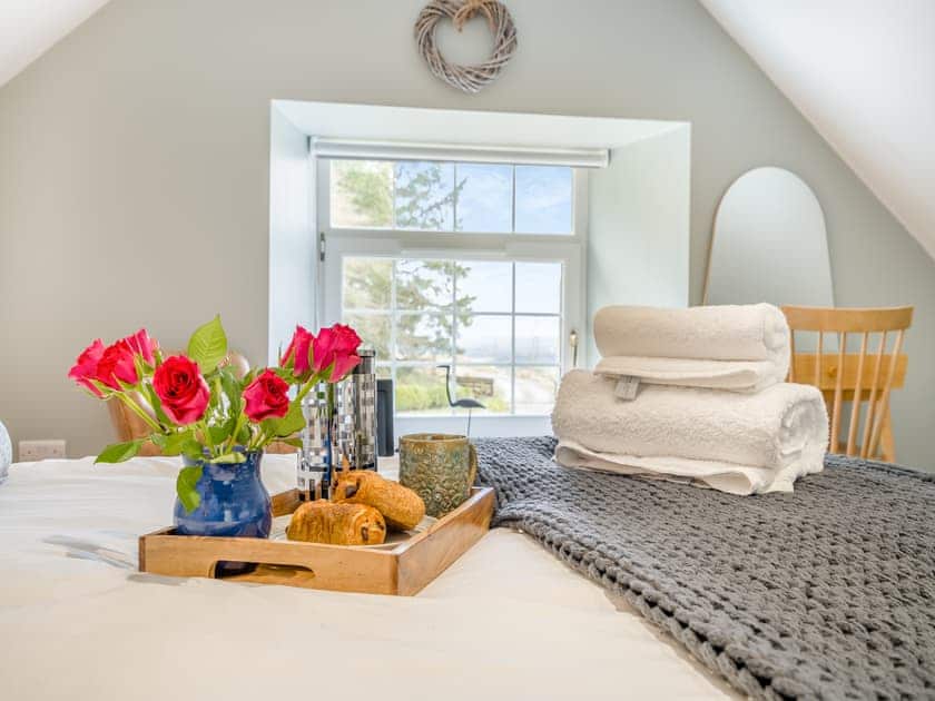 Double bedroom | Blackside Cottage, Sorn