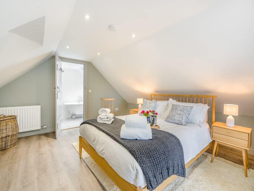 Double bedroom | Blackside Cottage, Sorn