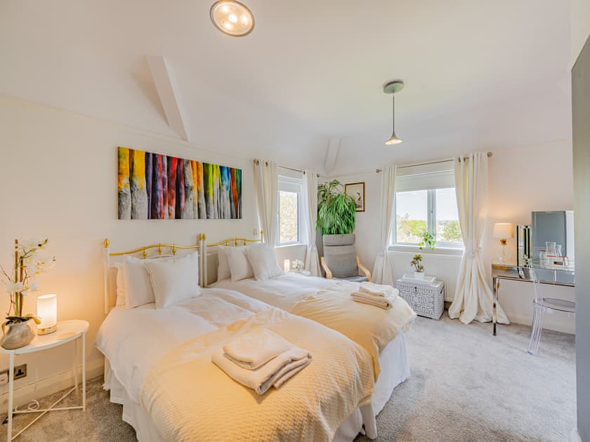 Twin bedroom | Brackenwood, Caldy, near West Kirby, Wirral
