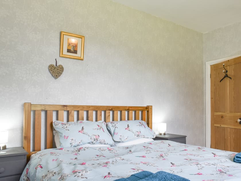 Double bedroom | Upper Broughton Farm Cottage, Banks Head, near Bishop’s Castle