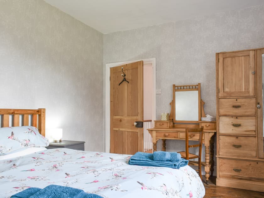 Double bedroom | Upper Broughton Farm Cottage, Banks Head, near Bishop’s Castle