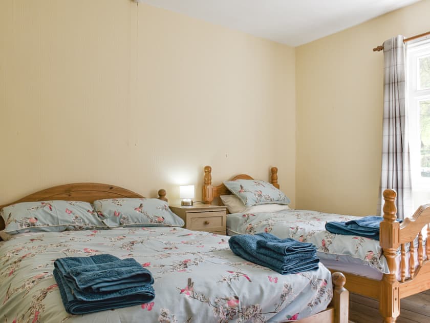 Family bedroom | Upper Broughton Farm Cottage, Banks Head, near Bishop’s Castle
