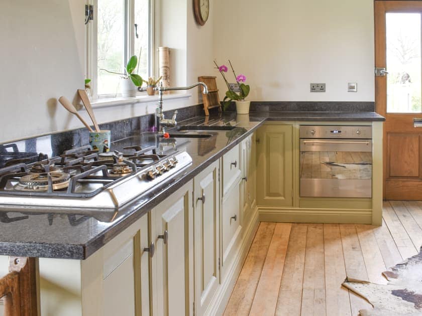 Kitchen area | The Lodge at Oakwood Park Polo Club, Uckfield