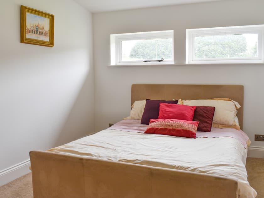 Double bedroom | The Lodge at Oakwood Park Polo Club, Uckfield