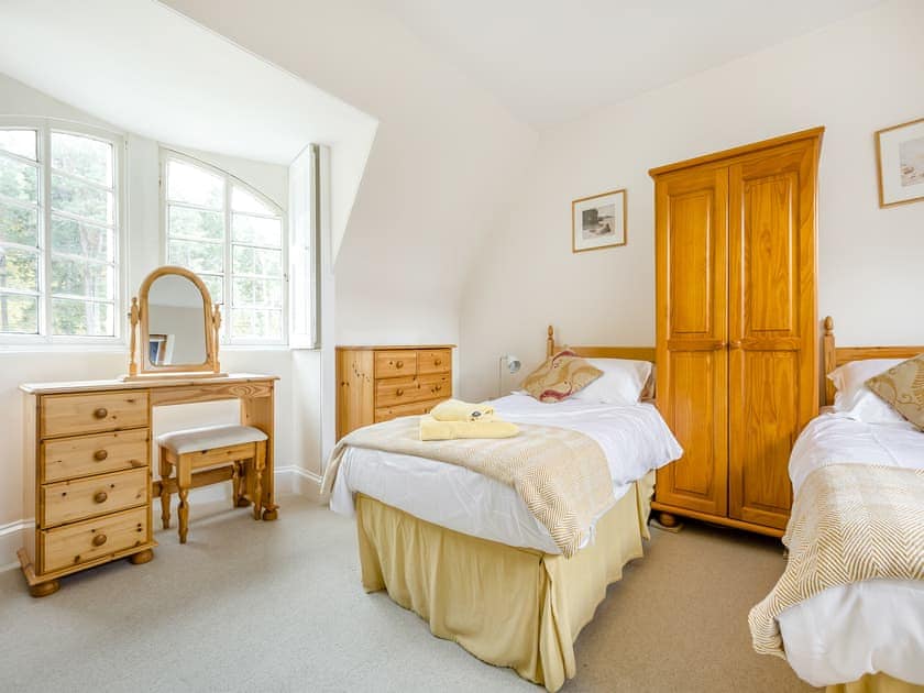 Twin bedroom | The Knock, Inverey, Braemar