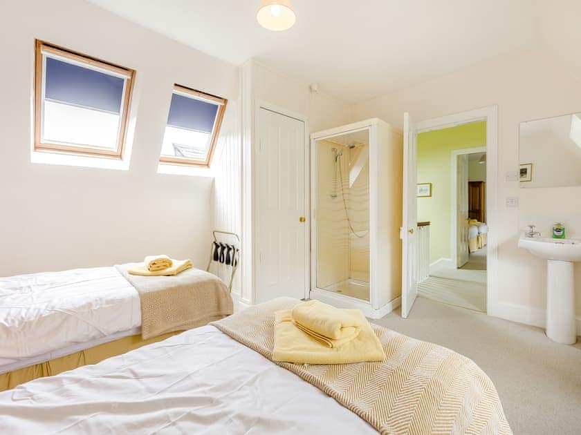 Twin bedroom | The Knock, Inverey, Braemar