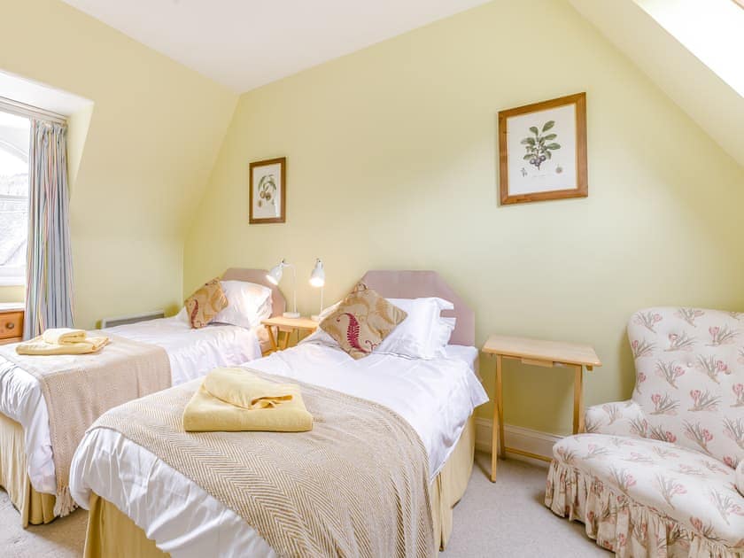 Twin bedroom | The Knock, Inverey, Braemar