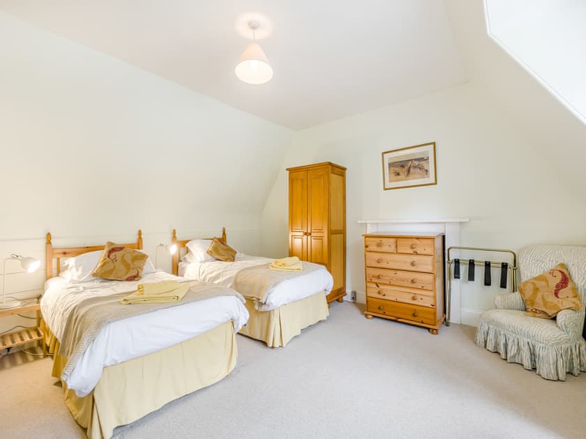 Twin bedroom | The Knock, Inverey, Braemar