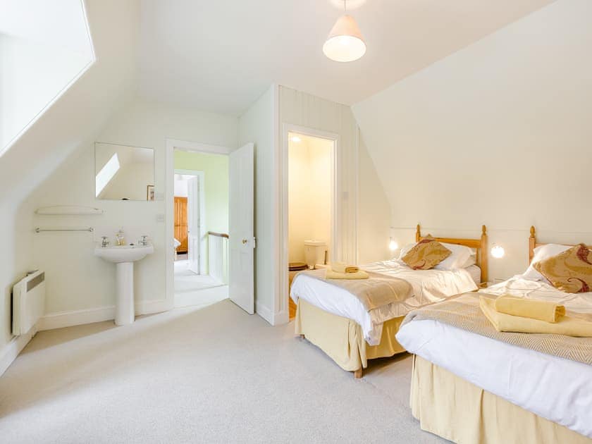 Twin bedroom | The Knock, Inverey, Braemar