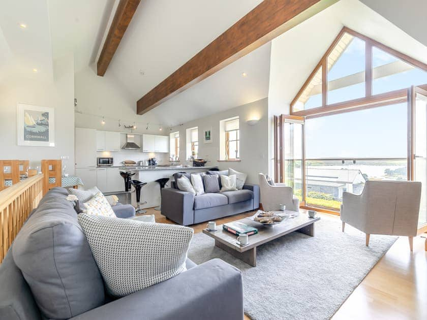 Open plan living space | Sandbar, St Just in Roseland, near Truro