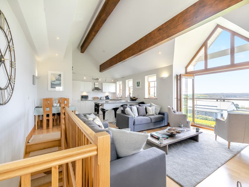 Open plan living space | Sandbar, St Just in Roseland, near Truro