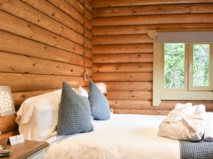 Double bedroom | Vindomora Country Lodges - St Ebba Lodge - Vindomora Country Lodges , Ebchester, near Consett