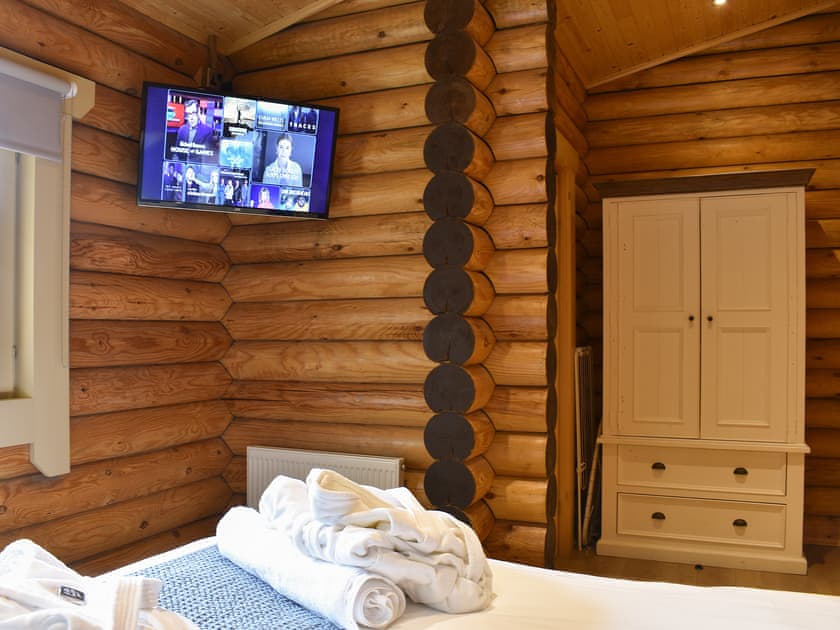 Double bedroom | Vindomora Country Lodges - St Ebba Lodge - Vindomora Country Lodges , Ebchester, near Consett