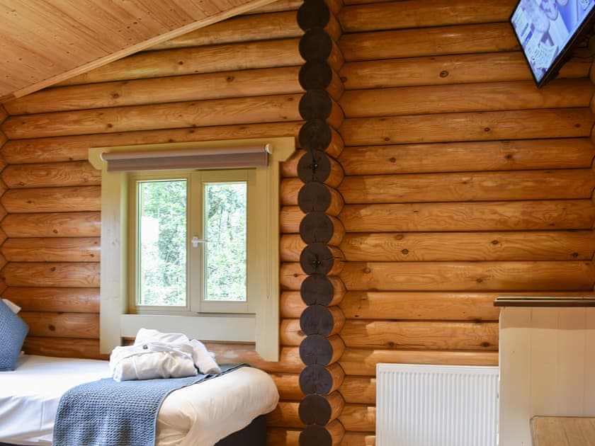 Twin bedroom | Vindomora Country Lodges - St Ebba Lodge - Vindomora Country Lodges , Ebchester, near Consett
