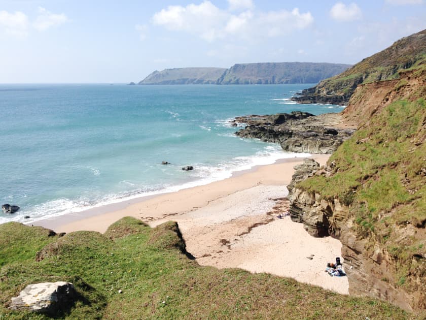 The beach below Gara Rock | Malborough Park, Malborough