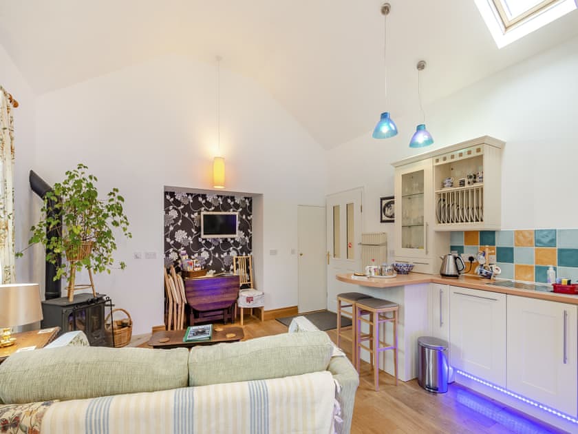 Open plan living space | The Byre, Eggleston, near Barnard Castle