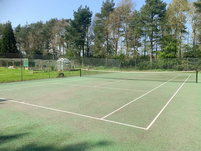 Shared tennis court | The Little House, Hempstead, near Holt
