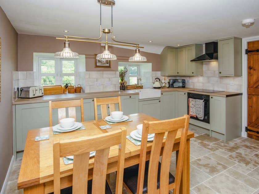 Living room/dining room | Thatcher’s Cottage - Rudge Farm Cottages, Chilcombe, near Bridport