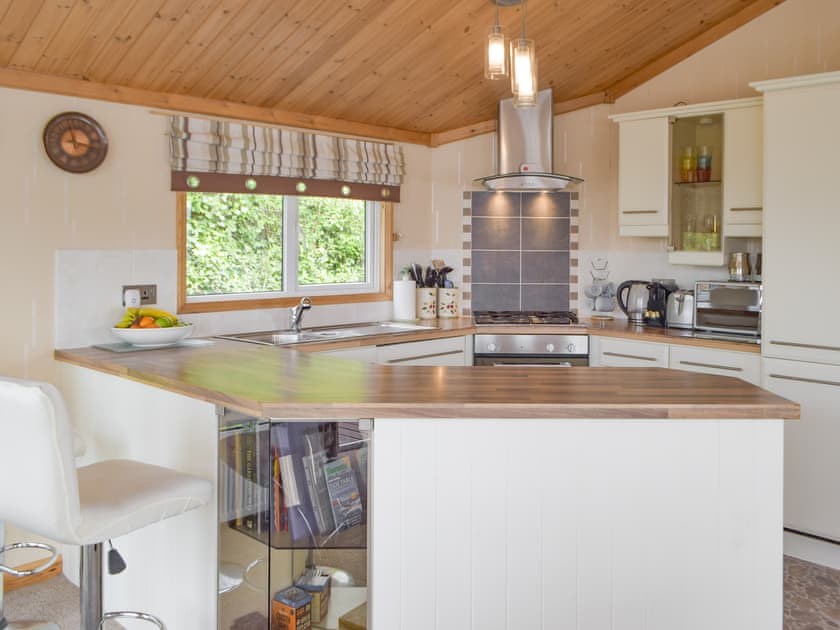 Kitchen area | Badger Lodge, Burton