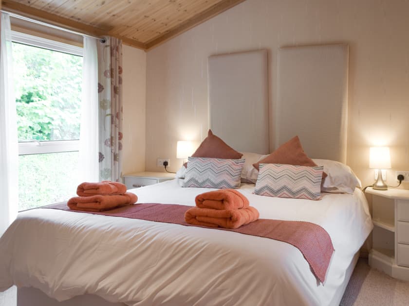 Double bedroom | Badger Lodge, Burton