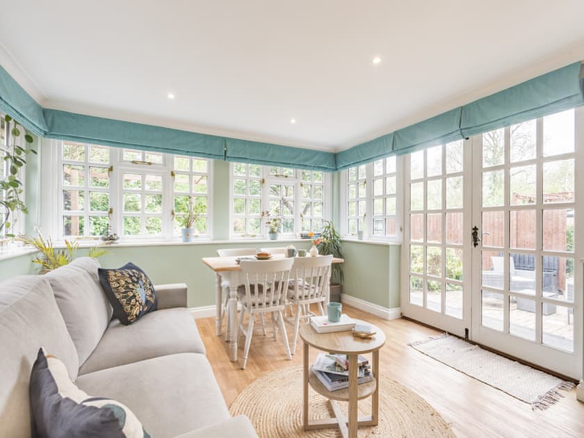 Conservatory | Garden View Cottage - Brooklands Farm Cottages, Woodbury Salterton, near Exeter