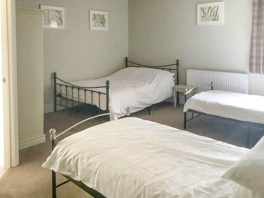 Bedroom 1 | Foremark Threshing Barn - Foremark Cottages, Milton, near Repton