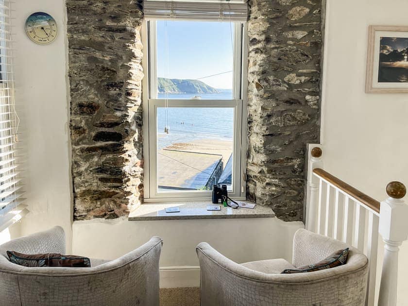 The cottage has panormic views | Seaview, Gorran Haven