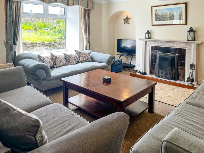 Living room | Throwley Moor Farmhouse - Throwley Hall, Ilam, near Ashbourne