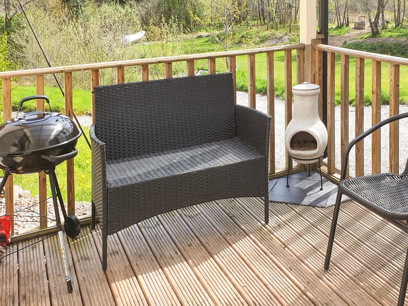 Terrace | River Cottage - Milton, Drumnadrochit, near Inverness