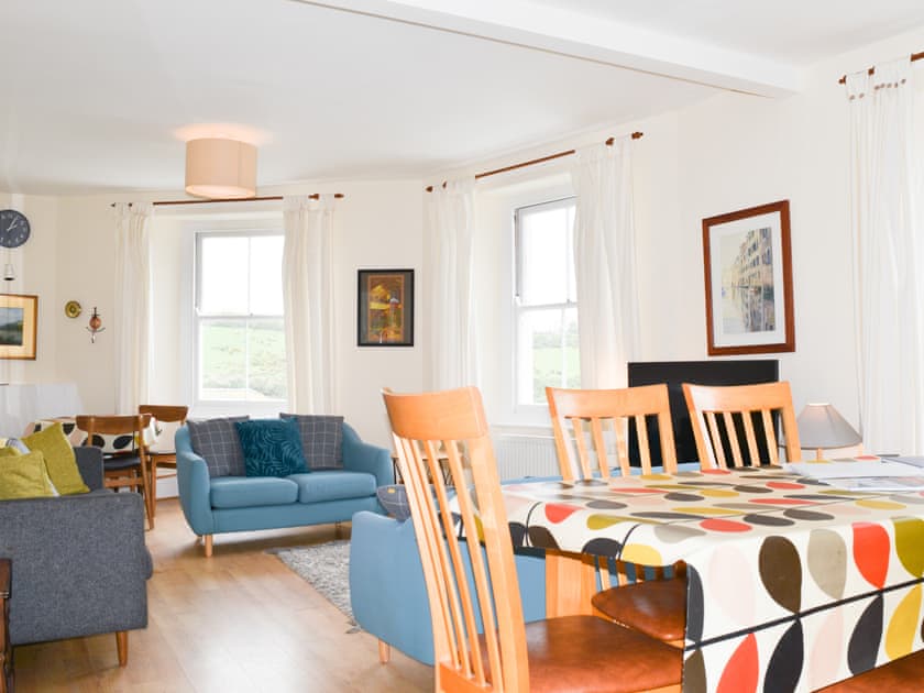 Living room/dining room | Church St 1, Salcombe
