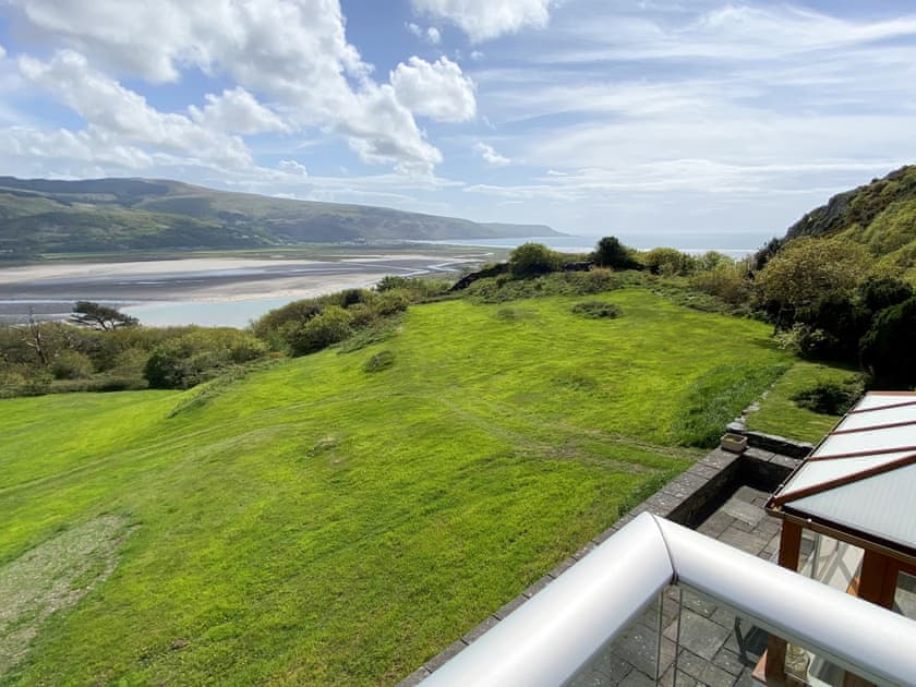 View from balcony | Caefadog Fach, Barmouth