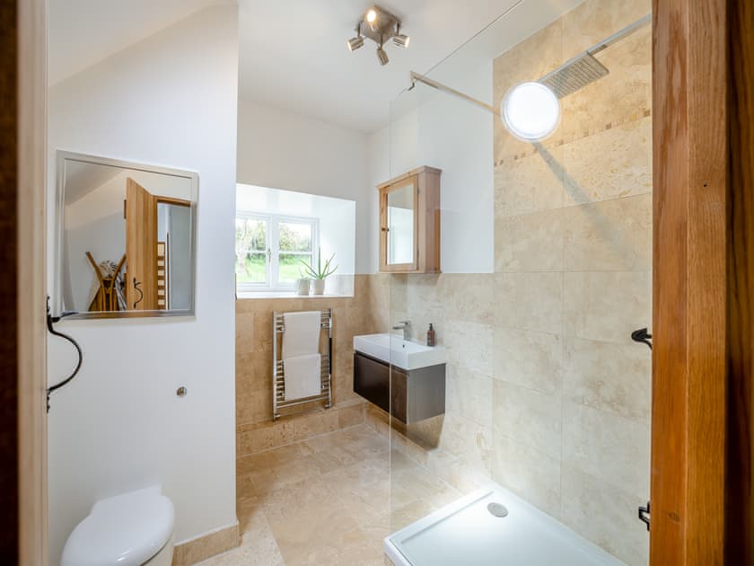 Shower room | Derwen Deg Fawr, Llanfair Dyffryn, near Llangollen