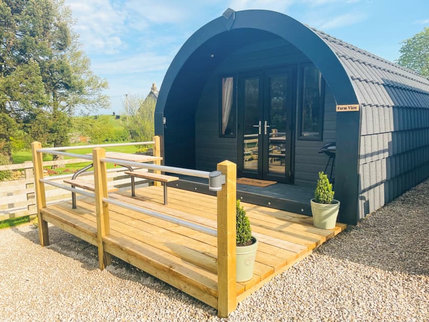 Farm View deck | Farm View - Newlands Lodges, Scarborough