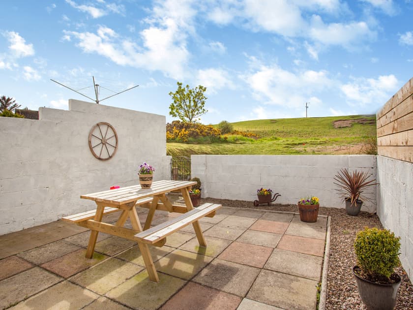 Patio | Shore Walk, Balintore, near Tain