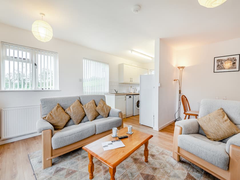Open plan living space | Cambrian Mountain View, Llanafan-fawr, near Builth Wells 